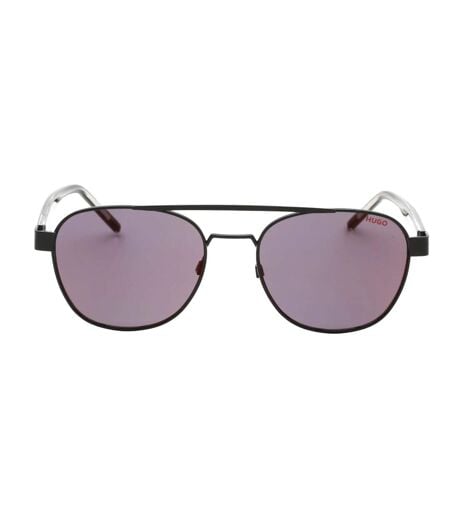 Lunettes De Soleil Hg 1196/s Ao Homme Taille Unique Noir Mat Rouge Hugo Boss