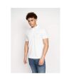 Duck and Cover Mens Stelaire Polo Shirt (White)