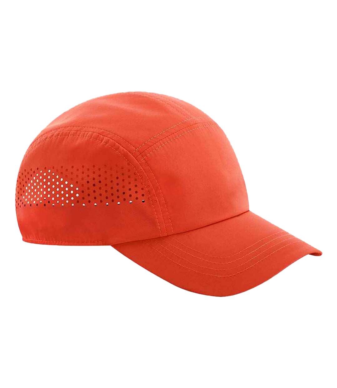 Casquette de baseball technical adulte rouge Beechfield-1