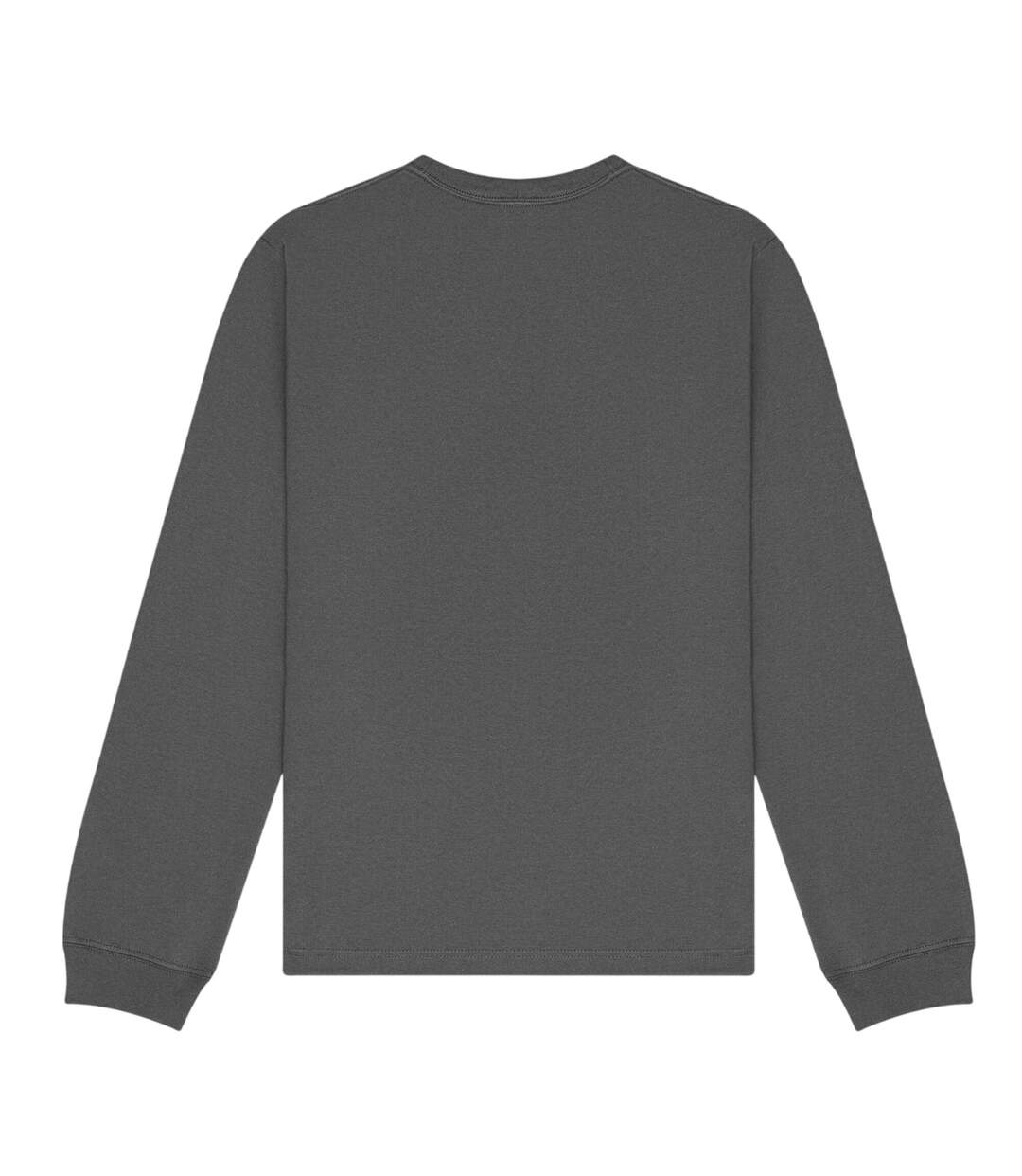 Unisex Adult Heavy Long-sleeved T-shirt Asphalt Sabella-2