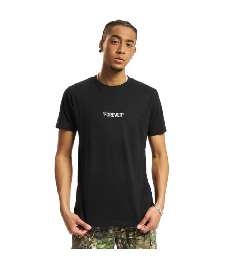 T-shirt Mens Forever Noir Mister Tee