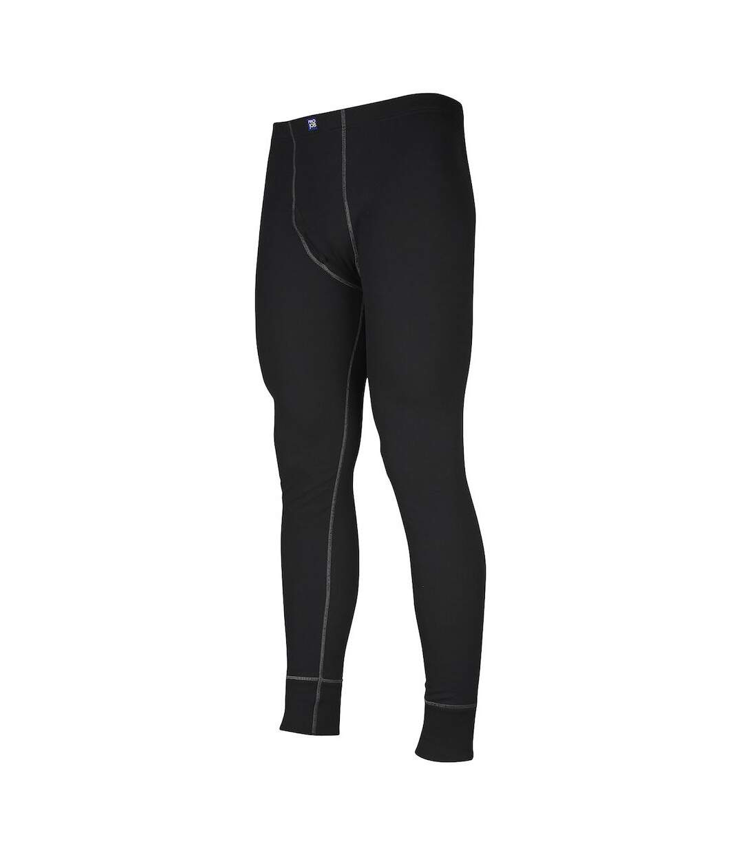 Mens Polyester Long Johns Black Projob-1
