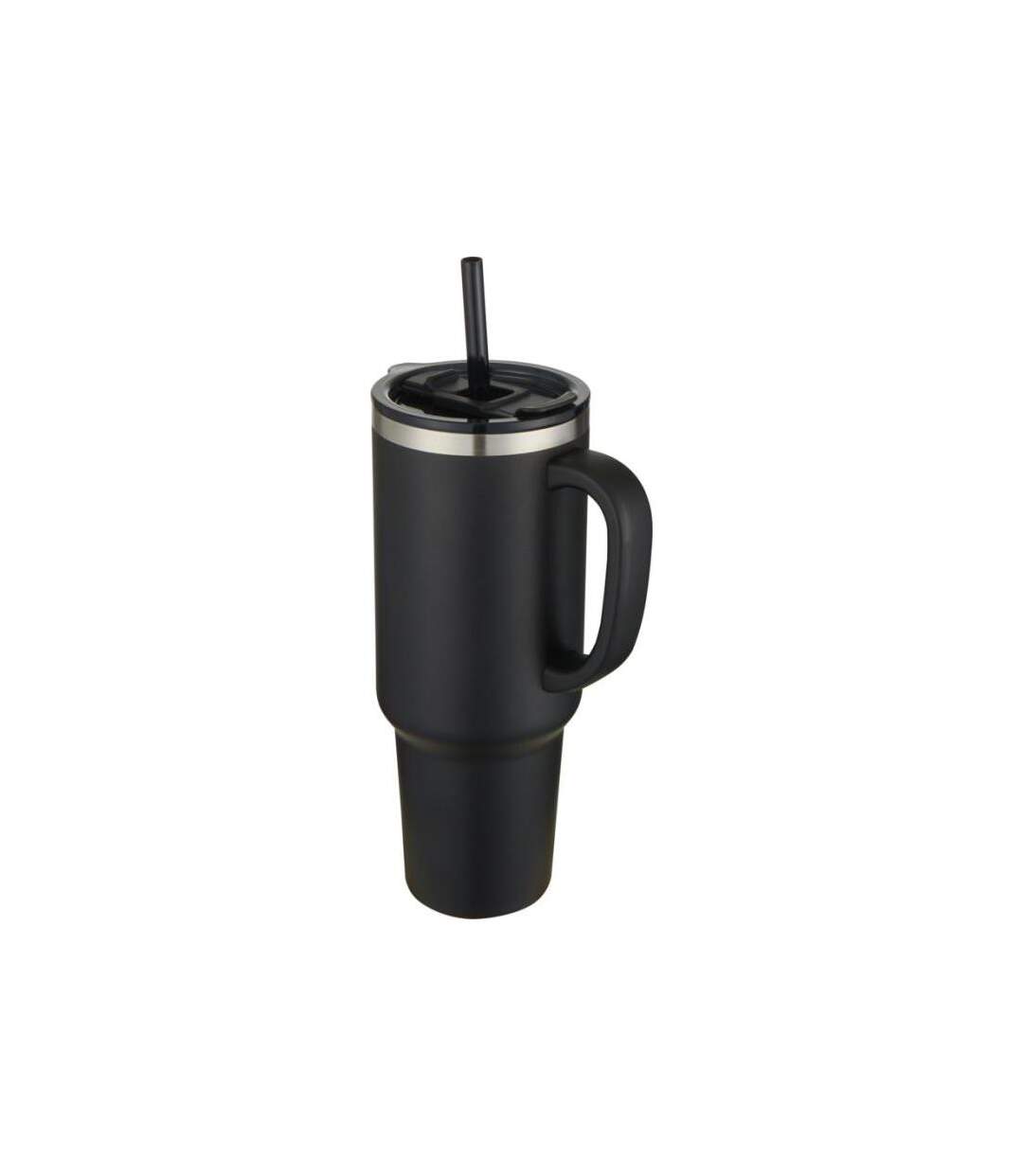 Mug Avec Paille Sydney Taille Unique Noir Uni Generic-1
