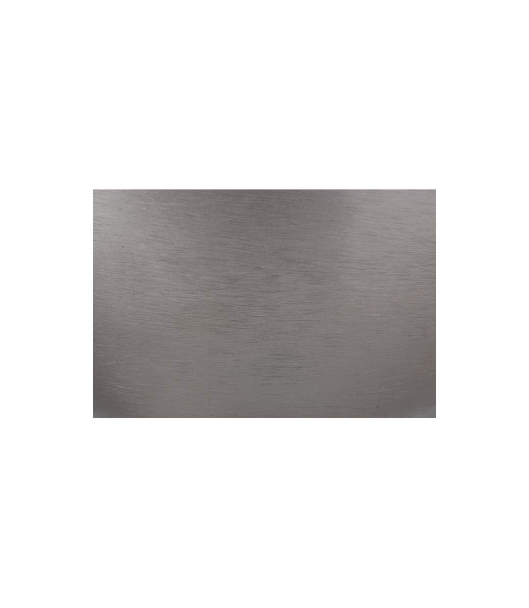 Cache-Pot Fait Main Support 59cm Argent & Prune-2