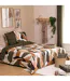 Parure de Lit 3 Pièces Arik 240x220cm Kaki-1