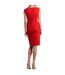 Robe Dirula Femme Orange Vif Boss-3