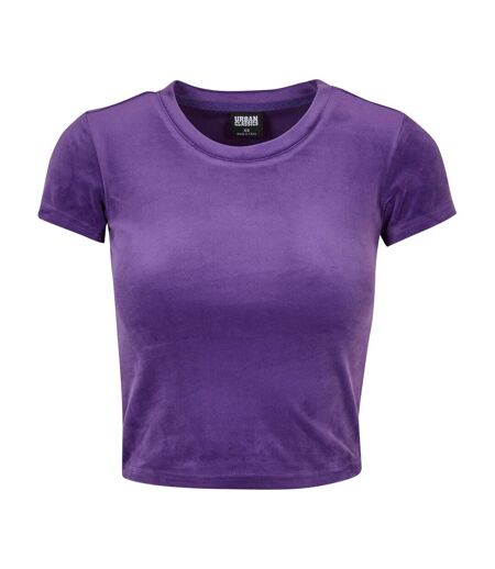 T-shirt Femme Violet Urban Classics