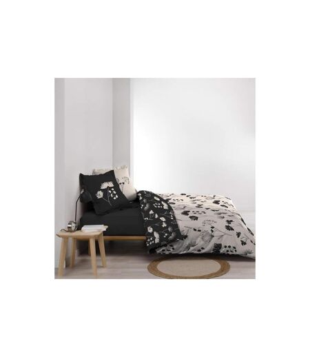 Parure de Lit 3 Pièces Iris 260x240cm Naturel