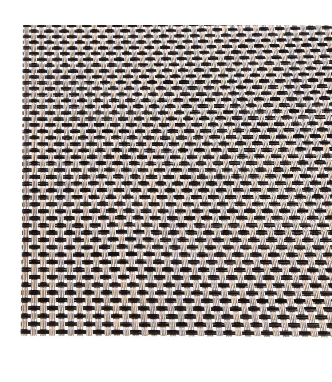 Set de Table Maoli 35x50cm Noir & Naturel-2