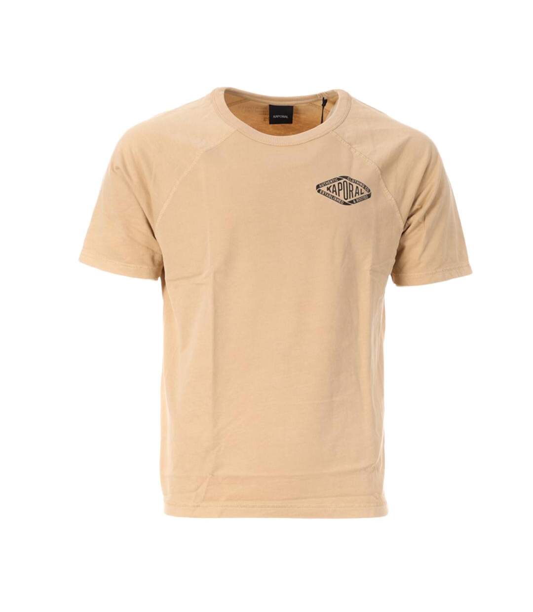 T-Shirt beige homme kaporal rakim-1