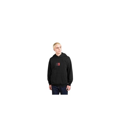 Mens Danohood Drop Sleeve Hoodie Black Hugo