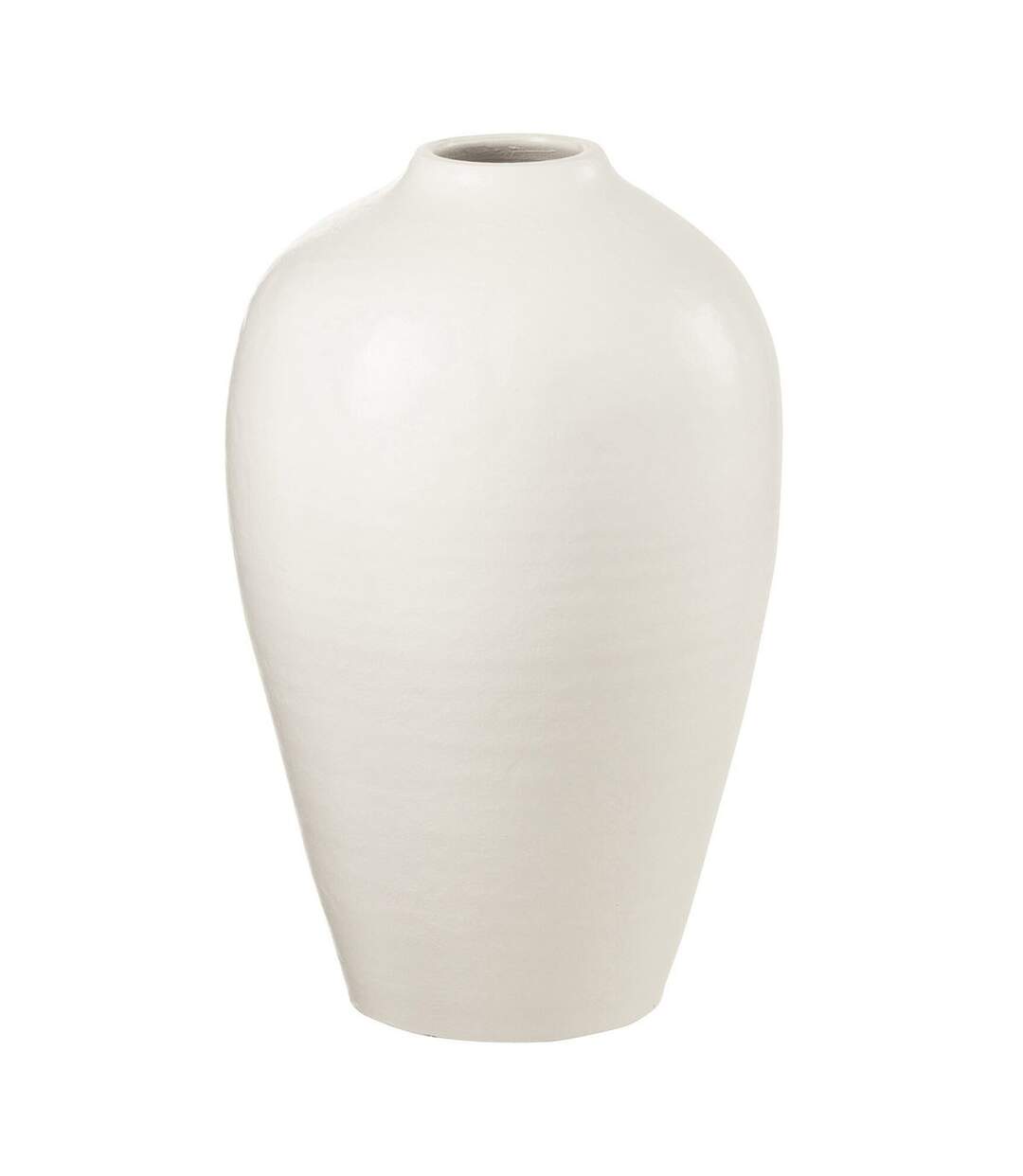 Vase Déco Poterie Ying 35cm Blanc-1
