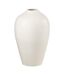 Vase Déco Poterie Ying 35cm Blanc-1