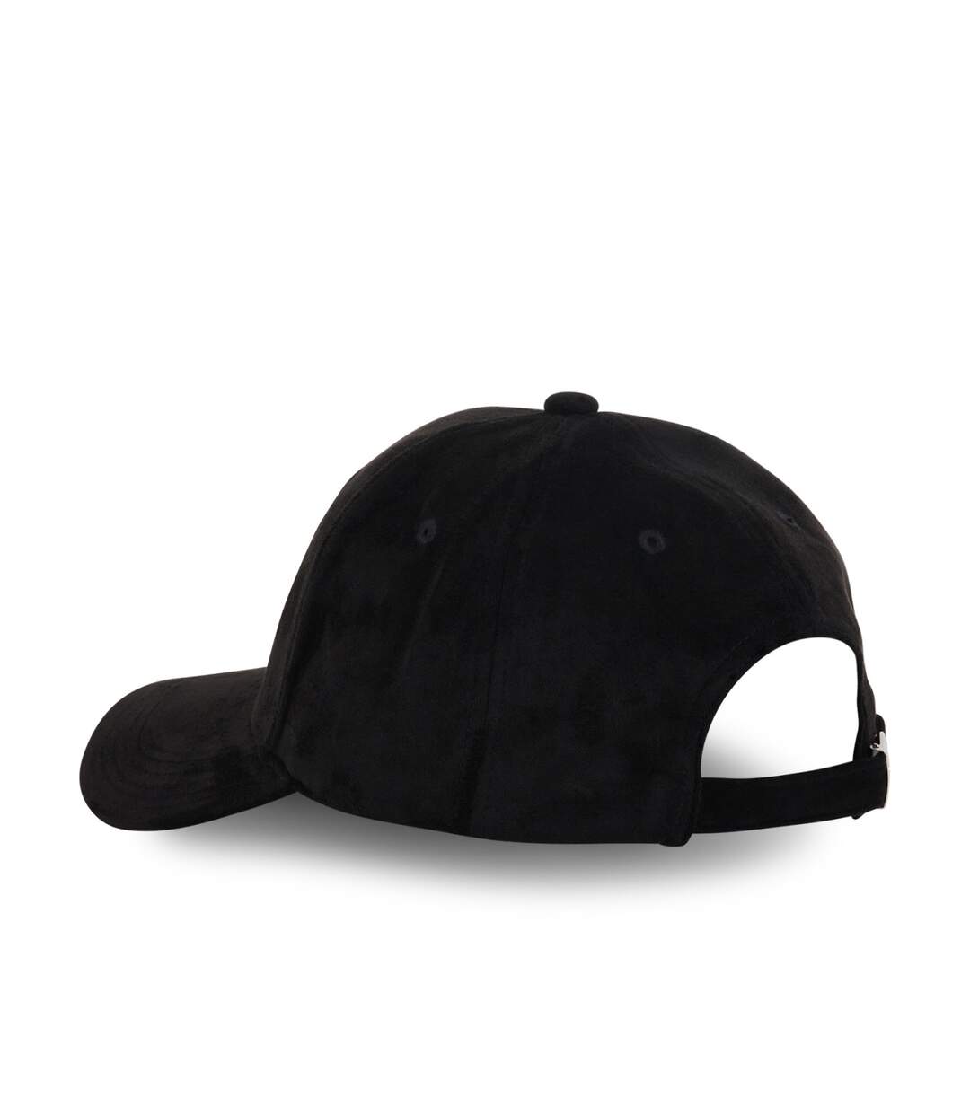 Casquette baseball en suedine Black Vondutch-4