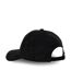 Casquette baseball en suedine Black Vondutch