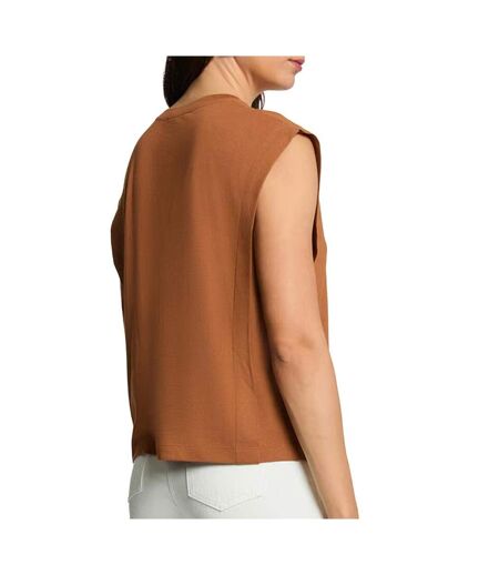 Débardeur camel femme morgan dpreppy
