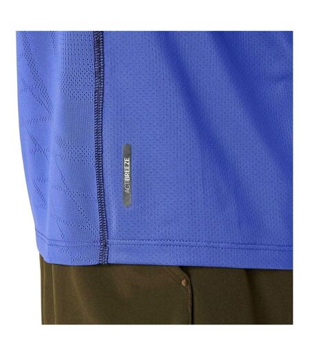 Mens Match Actibreeze T-shirt Dark Cobalt Asics