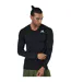 Haut Manches Longues Techfit Homme Noir Adidas-1