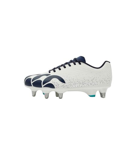 Chaussures De Rugby Pour Terrain Souple Stampede Team Homme Blanc Canterbury