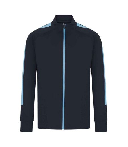 Veste de survêtement homme bleu marine / bleu ciel Finden & Hales