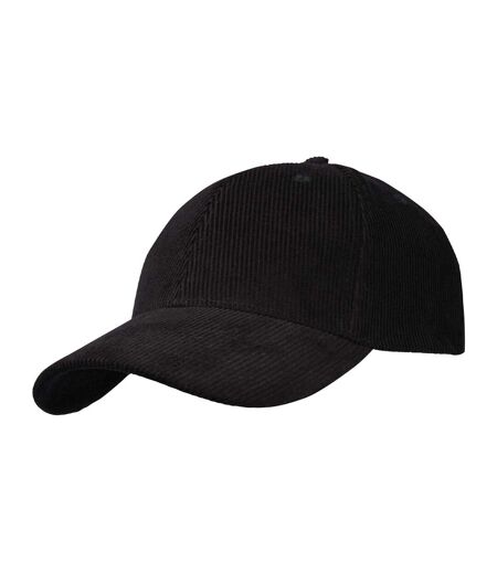 Casquette De Baseball Motif/style 6 Panneaux Noir Uni Elevate NXT