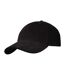 Casquette De Baseball Motif/style 6 Panneaux Noir Uni Elevate NXT-3