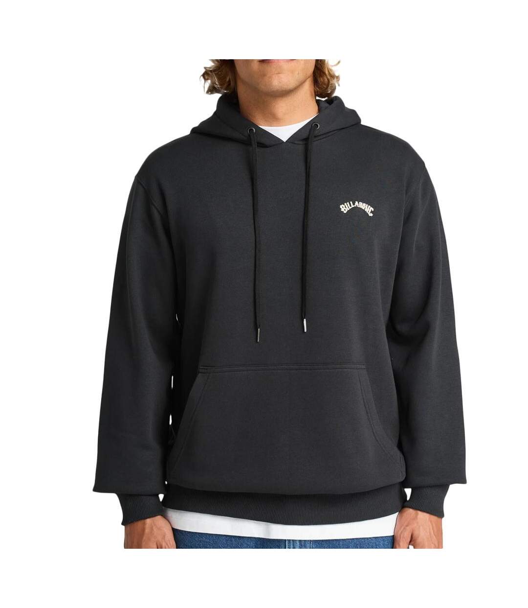 Sweat à capuche noir homme billabong arch po-1