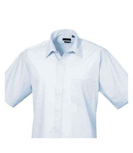Chemise Poplin Homme Bleu Clair Premier