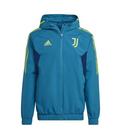 Veste homme bleu sarcelle Adidas