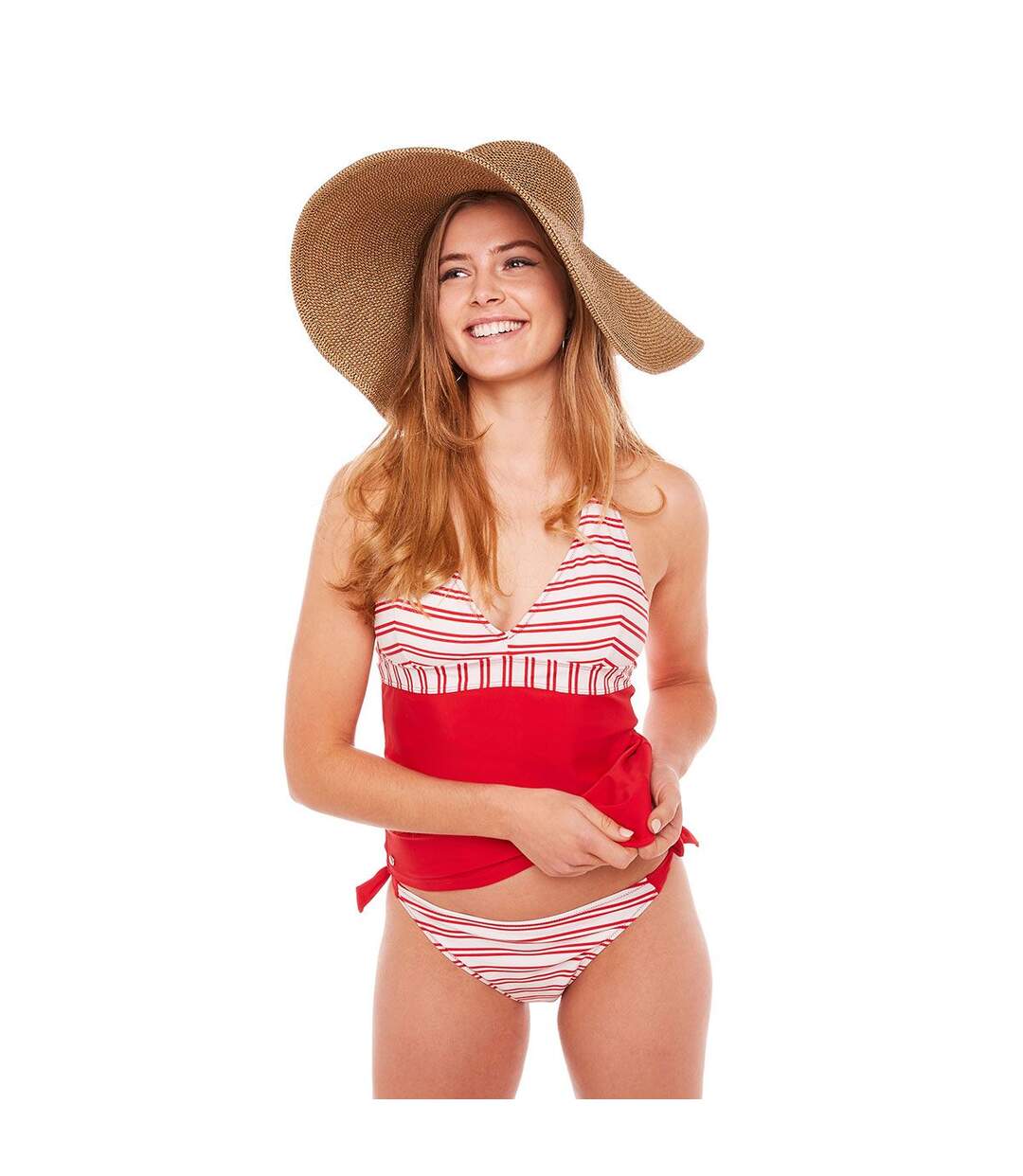 Tankini rouge Océan-2