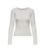 T-Shirt manches longues blanc femme jdy vaya-1