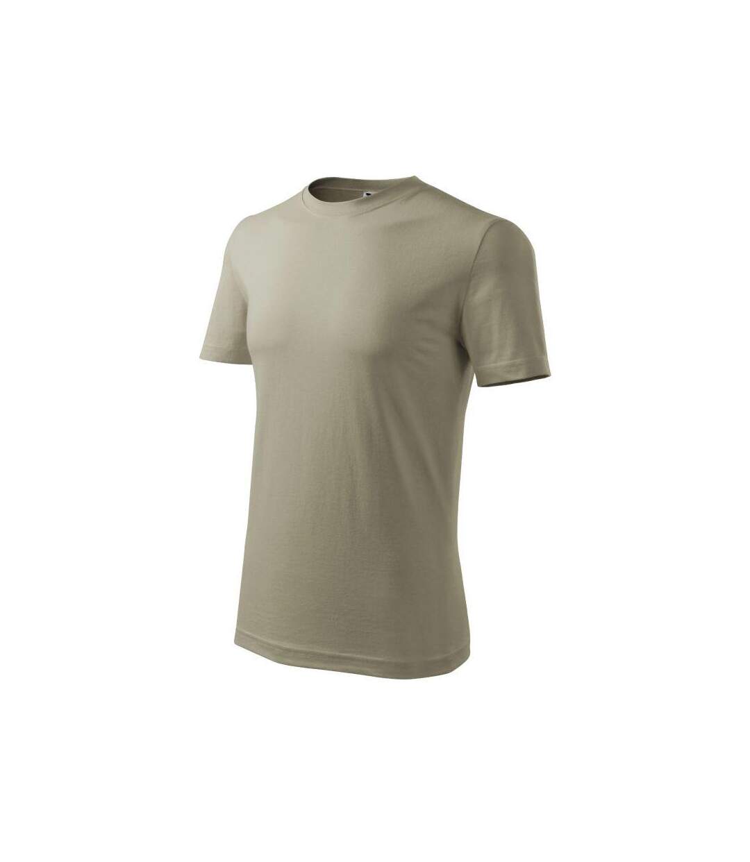 Mens Classic New T-shirt Khaki Green Adler-3