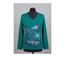 Tee-shirt AXONE SH1063V vert grande taille : le style de la sérigraphie placée-3