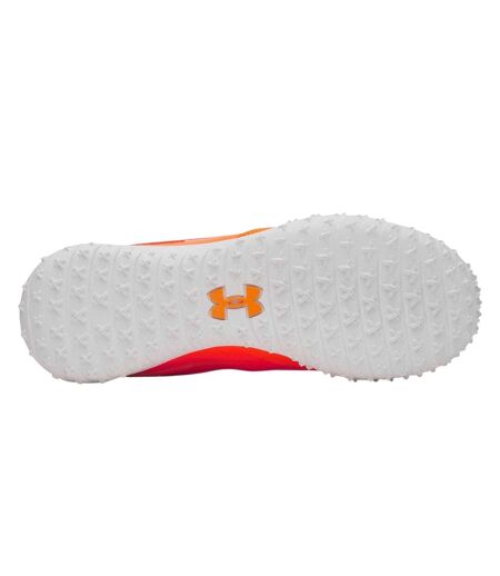 Mens U Shadow Lace Up Astro Turf Trainers Orange Under Armour