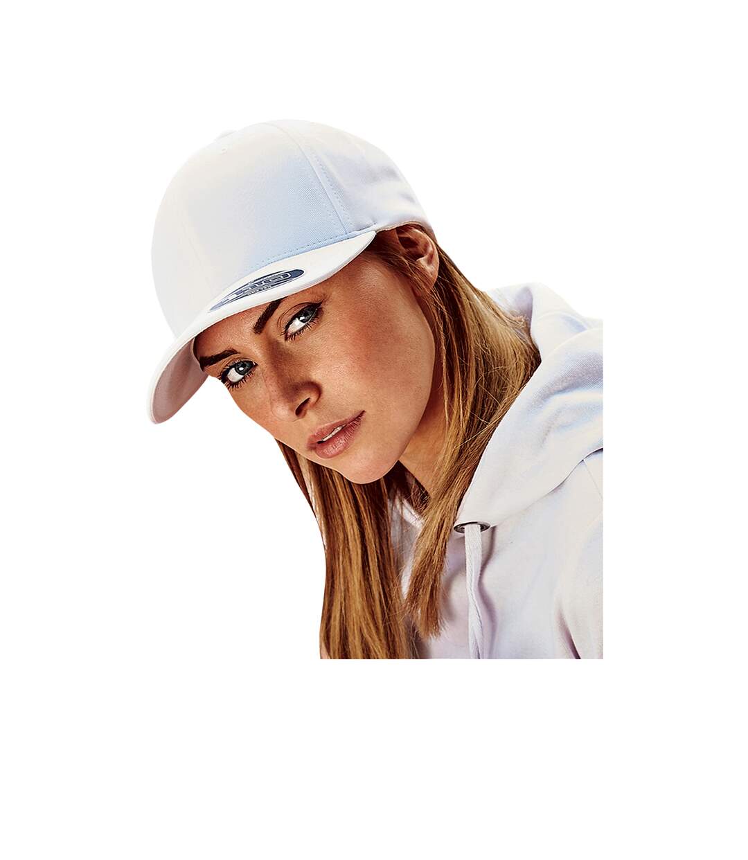 Casquette rafraîchissante adulte blanc Flexfit-4