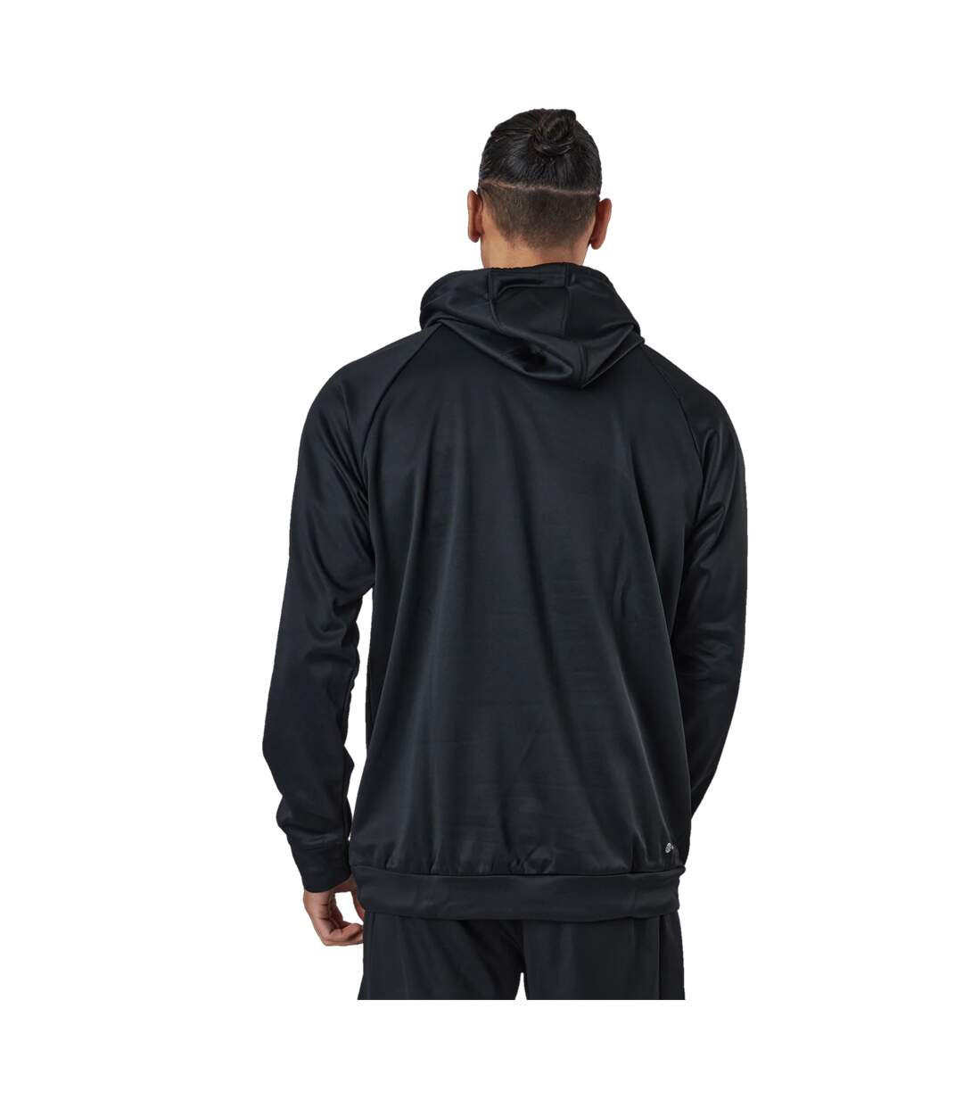 Mens Game And Go Big Logo Aeroready Hoodie Black Adidas-2
