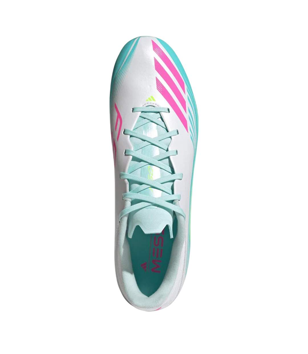 Mens F50 League Football Boots White Pink Blue Adidas-2