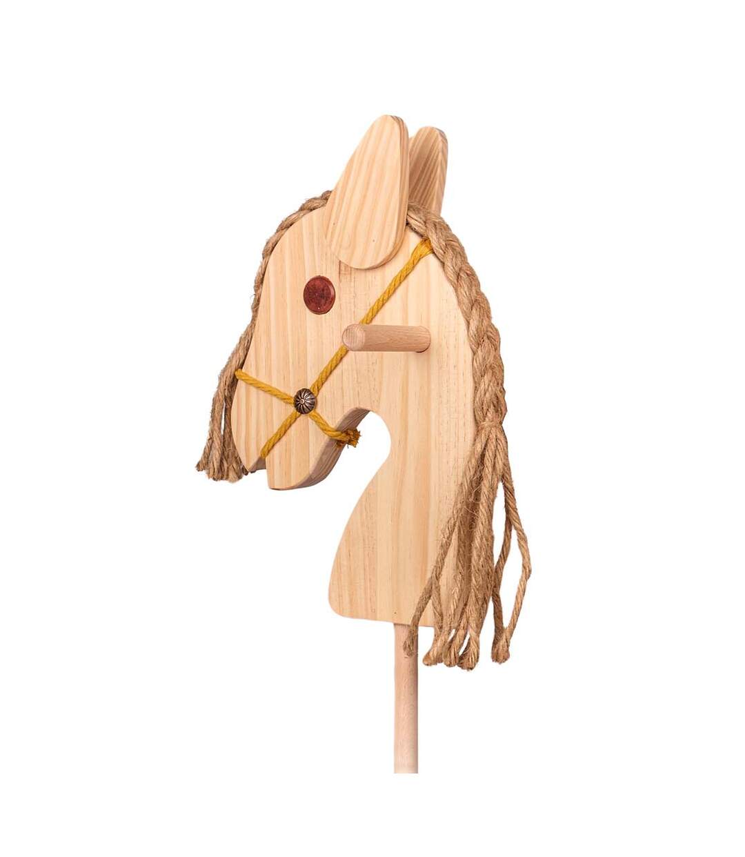 Cheval avec manche en bois Caballo