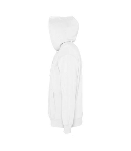 Slam sweatshirt à capuche homme blanc SOLS