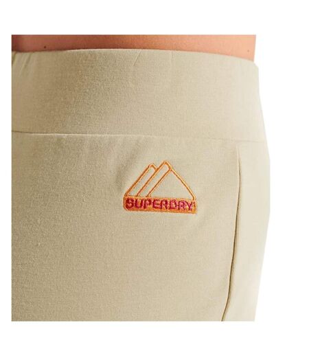 Pantalon Beige Femme Superdry Mountain Sport Flare - 36