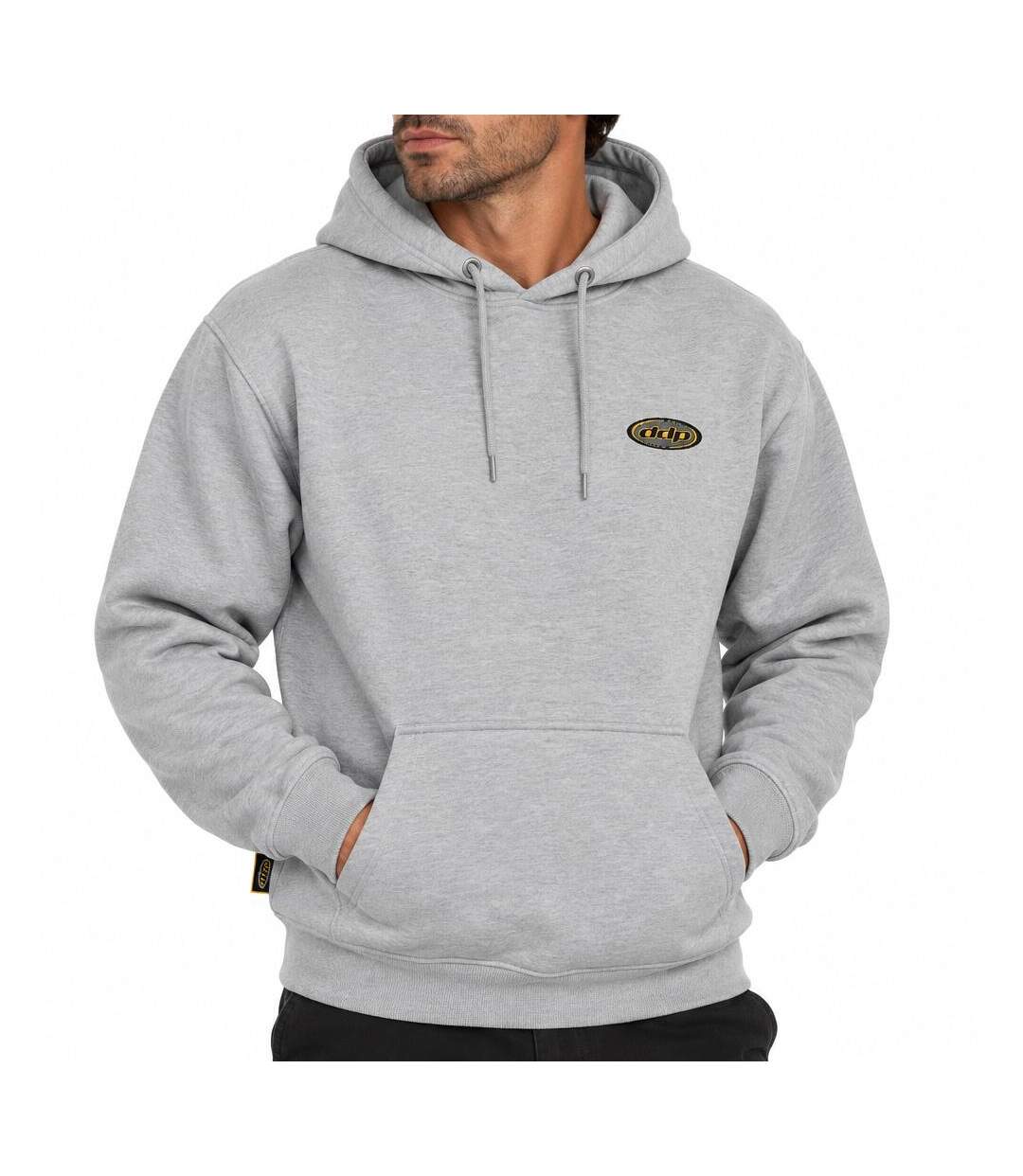 Sweat à capuche gris homme ddp 1dd-1