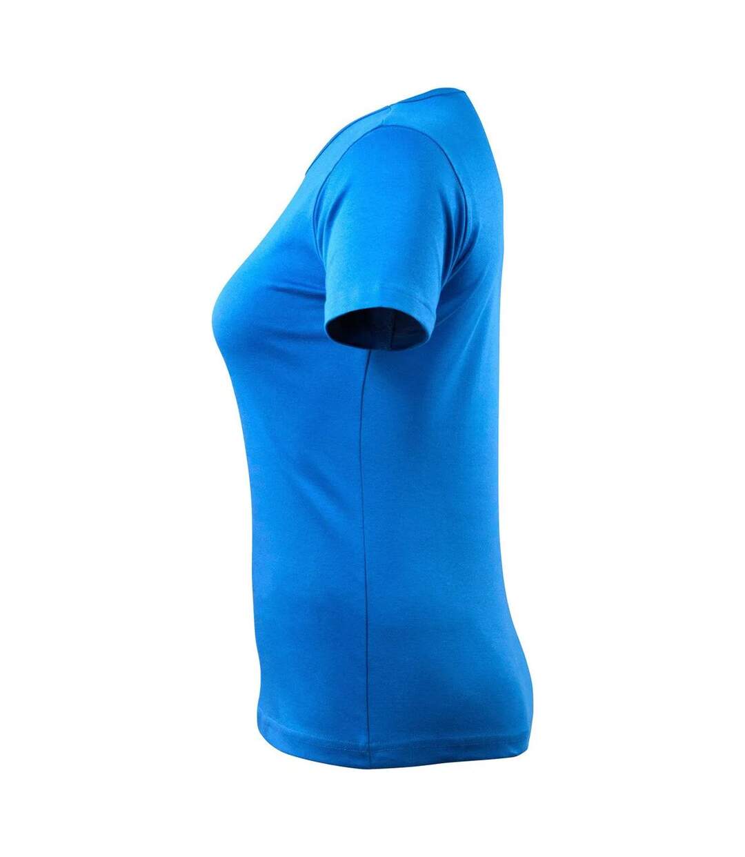 Womens/ladies Crossover Arras T-shirt Azure Blue Mascot-3