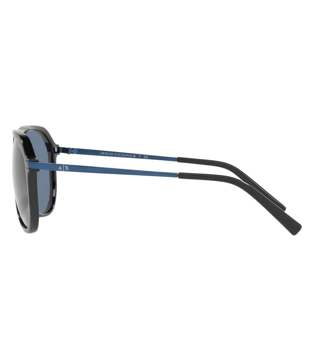 Lunettes De Soleil Motif/style Uni Homme Taille Unique Bleu Noir Armani Exchange-2