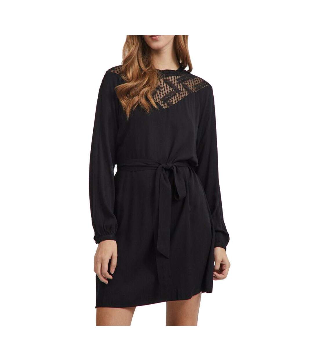 Robe Noir Femme Vila Suvita - 34-1