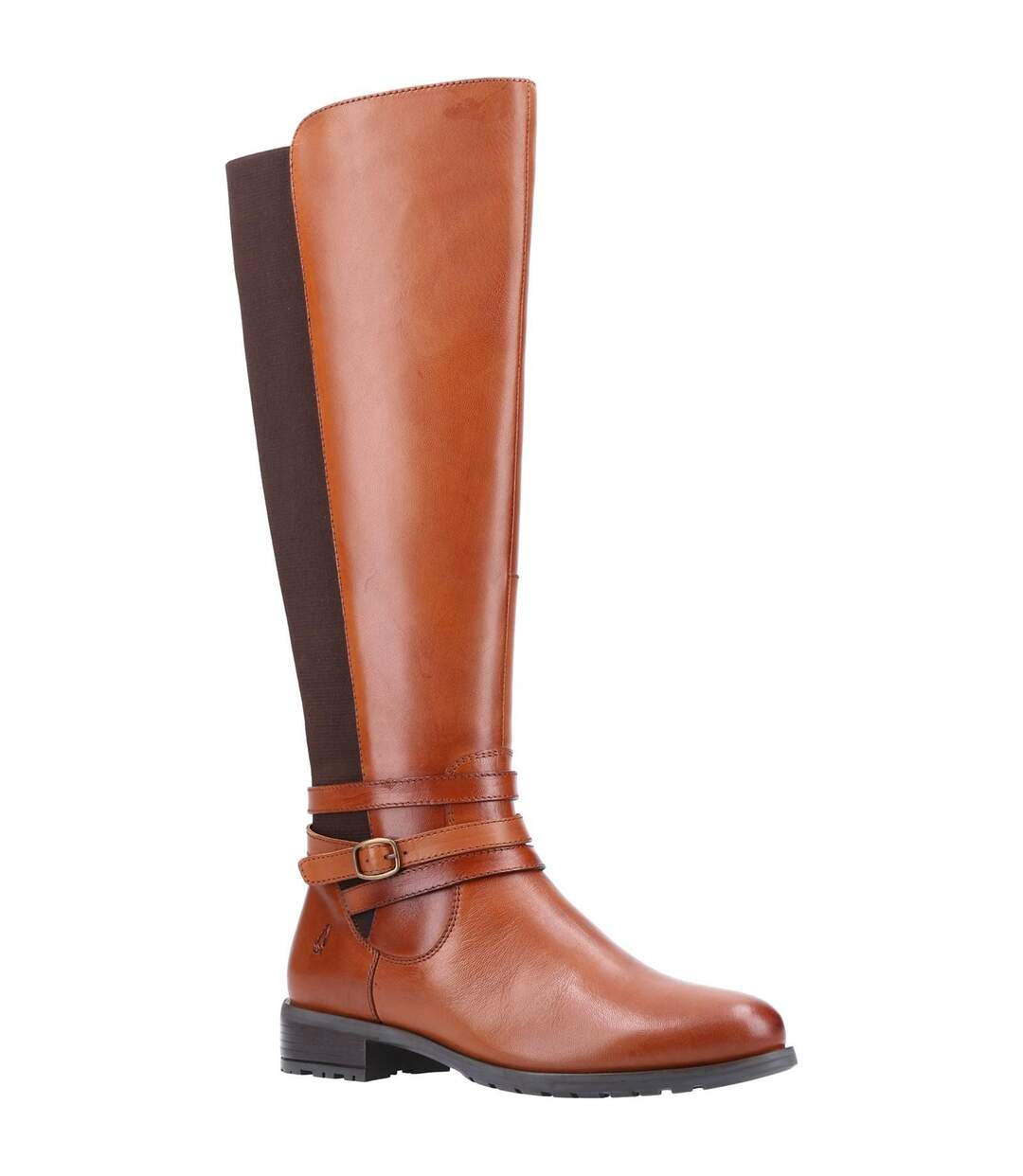 Bottes mi-mollet vanessa femme marron Hush Puppies-1