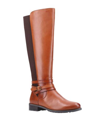 Bottes mi-mollet vanessa femme marron Hush Puppies