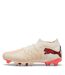 Womens/ladies Future 9 Match Firm Ground Football Boots Almond Red Puma-2