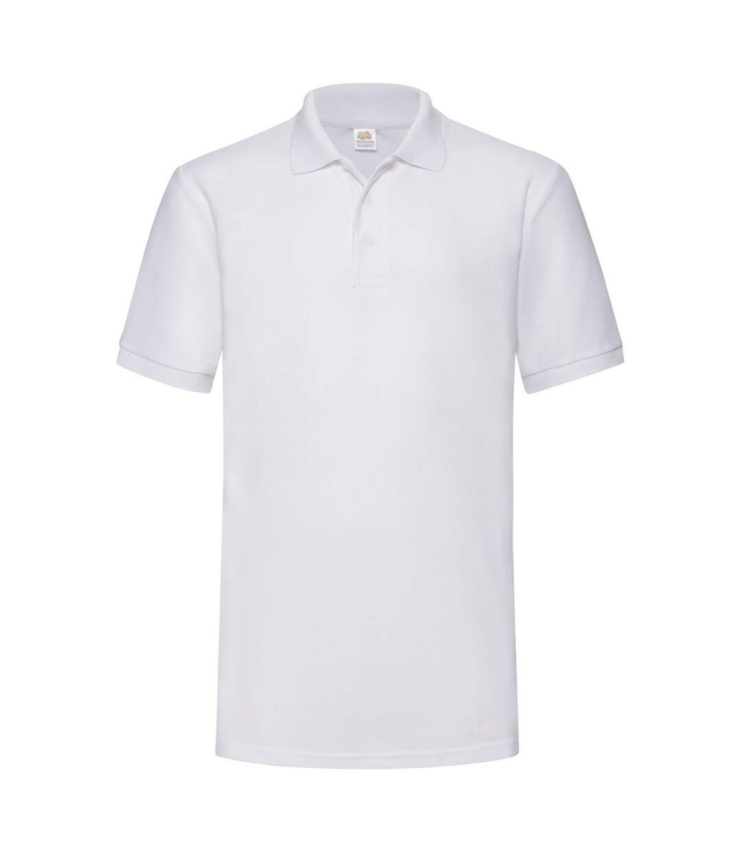 65/35 Polo À Manches Courtes Homme Blanc Fruit Of The Loom-2