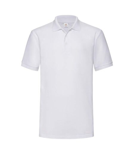65/35 Polo À Manches Courtes Homme Blanc Fruit Of The Loom