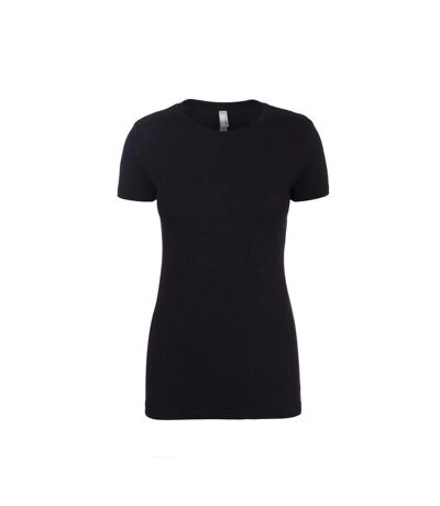 Next Level Womens/Ladies CVC T-Shirt (Black)